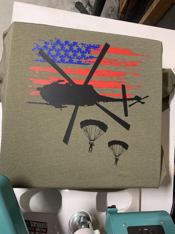 HackOPS Drop Zone Army Green T-Shirt