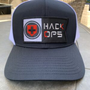 HackOPS Pacific Headwear 104c Pro Trucker Hat