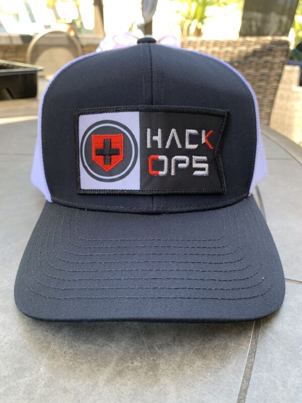 HackOPS Pacific Headwear 104c Pro Trucker Hat